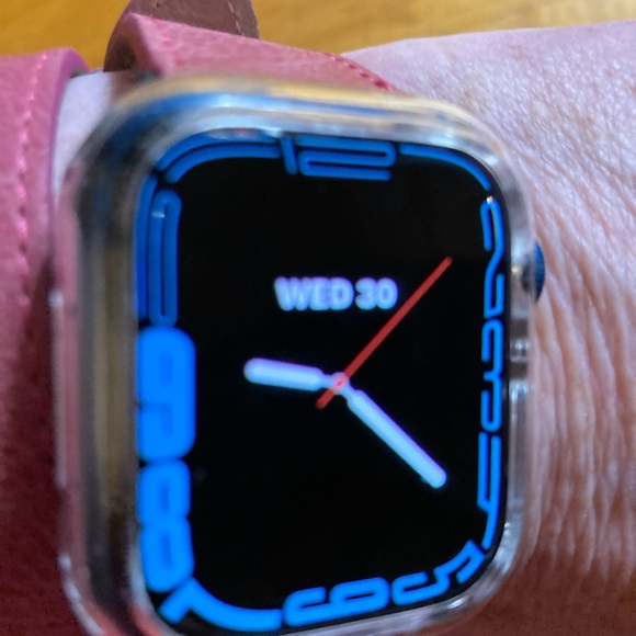 Apple Watch Series 7 GPS + Cellular ,Abyss Blue case + 41mm and 45mm bands - Picture 3 of 11